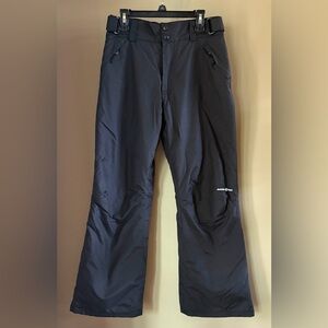 Youth Black Snow Pants